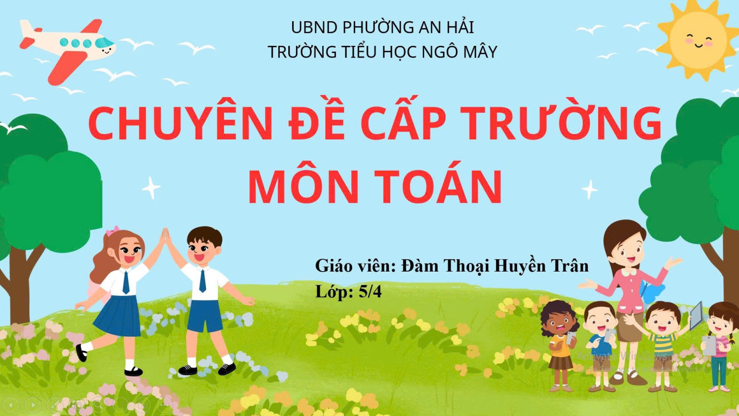 Tổ chức chuyên đề cấp trường môn Toán