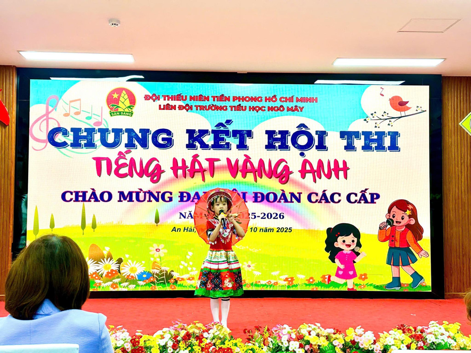 Chung kết cuộc thi "Tiếng hát Vàng Anh" - Chào mừng Đại hội Đoàn các cấp, năm học 2025 - 2026